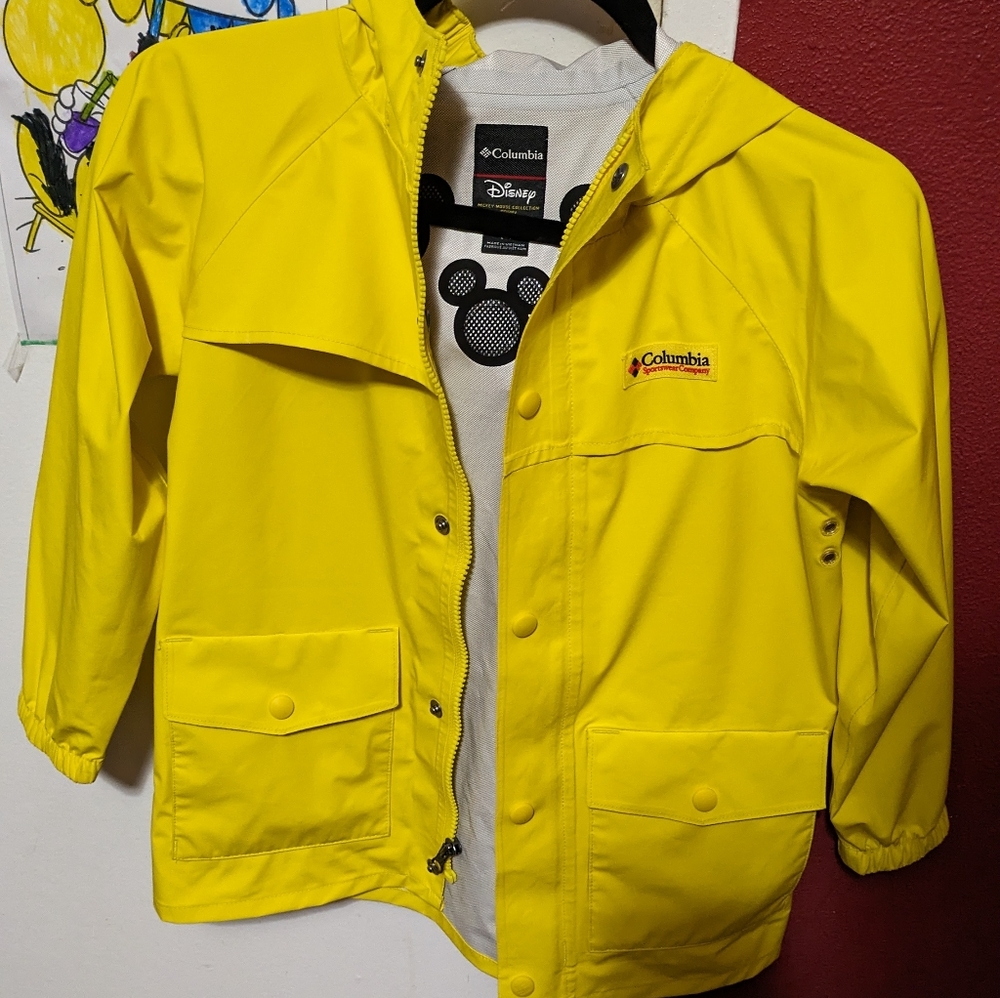 Kids Columbia raincoat